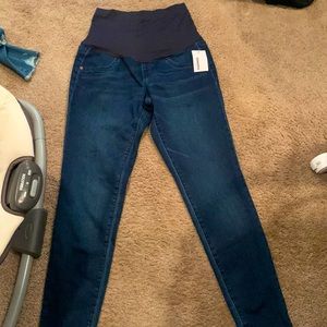 dark washed jean jeggings never worn